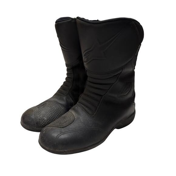 Alpinestars Web Gore-Tex Motorcycle Boots Black 8 - Picture 1 of 8